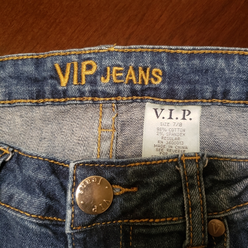 VIP Rip n Repair Distressed Jeans - Picture 3 of 3